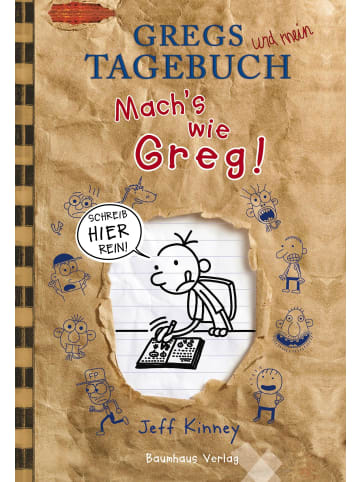 Baumhaus Verlag Gregs Tagebuch - Mach's wie Greg! | Schreib hier rein!