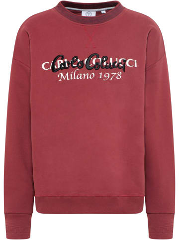 Carlo Colucci Sweatshirt De Tomas in Bordeaux