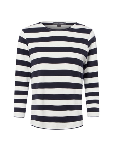 Franco Callegari Shirt in marine weiß