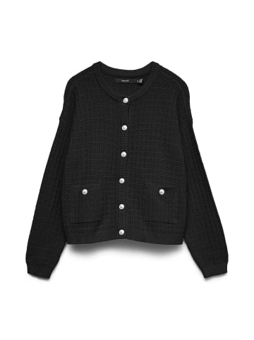 Vero Moda Strickjacke in Black