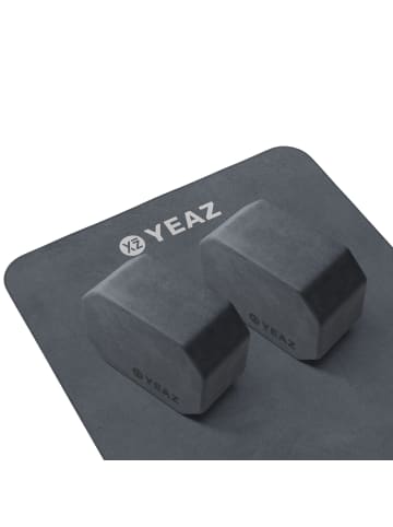 YEAZ NEXT LEVEL Set - Yoga-Blöcke & Handtuch in grün