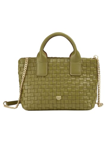 DuDu Ibiza Handtasche Leder 22 cm in olive