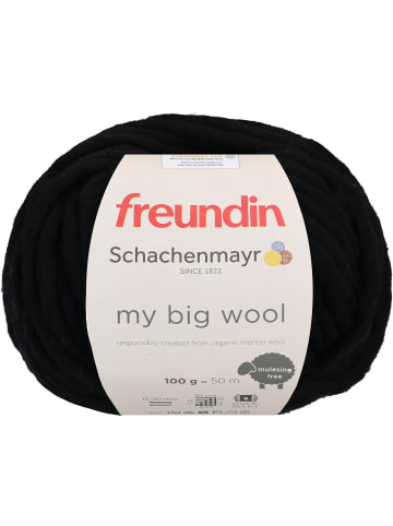 Schachenmayr since 1822 Handstrickgarne my big wool, 100g in Schwarz