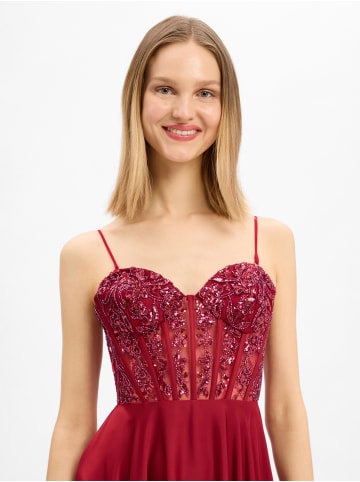 LAONA Kleid in bordeaux - 0002