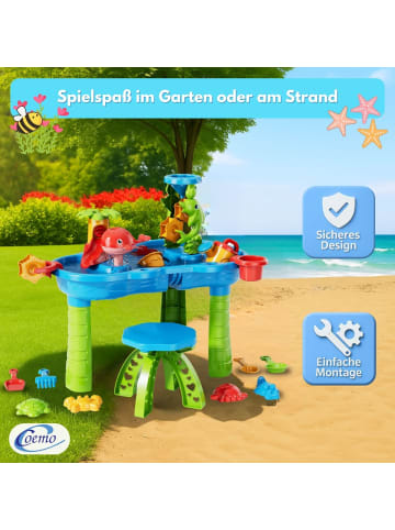 Coemo Wasserspieltisch NARIUS Spieltisch in Bunt