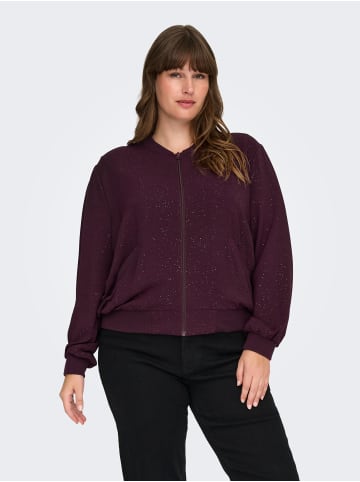 ONLY Carmakoma Blousonjacke in Winetasting