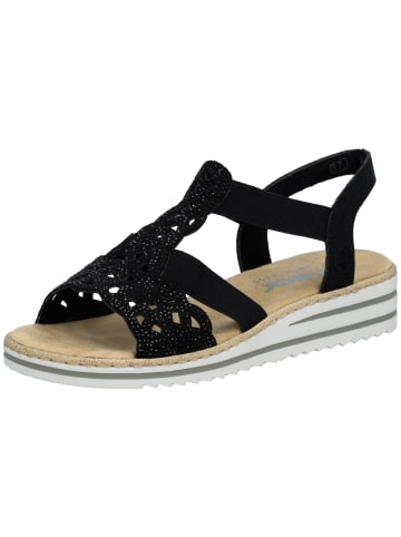 rieker Sandale in schwarz
