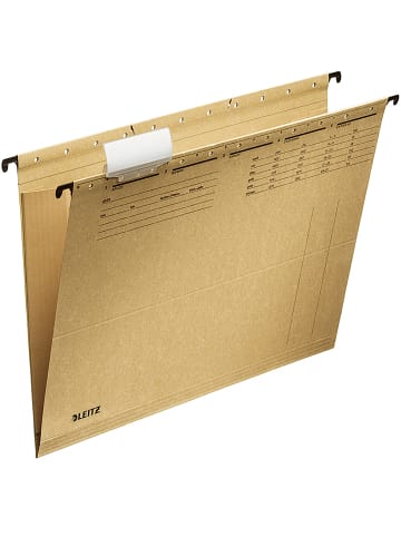Leitz Hängetasche ALPHA 19170000 A4 250g Natronkarton braun 25 Stück