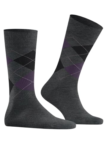 Burlington Edinburgh Socke in Asphalt me