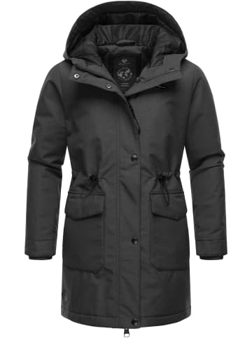 ragwear Winterjacke Rezinka in Dark Grey