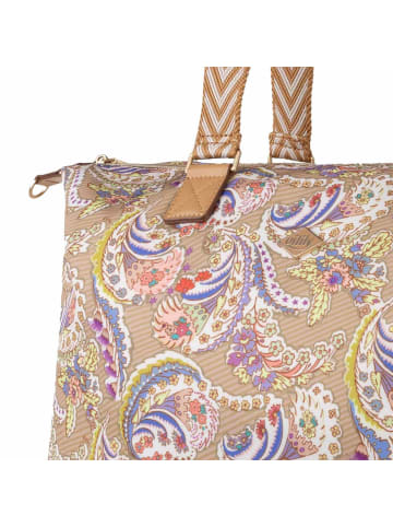 Oilily Lakshmi Paisley Shopper Tasche 40 cm amber gold