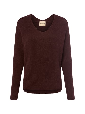 Mos Mosh Pullover MMThora in aubergine - 0021
