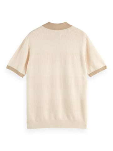 Scotch & Soda Poloshirt für Damen in beige