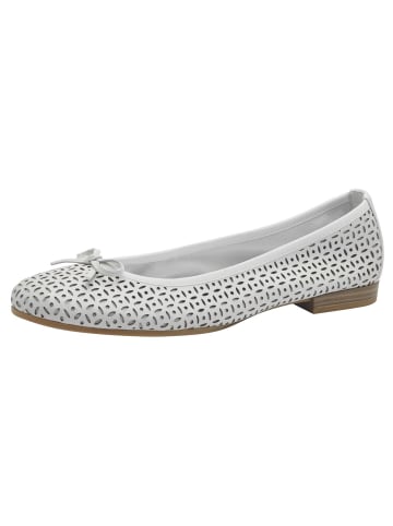 Tamaris Ballerina in WHITE STRUCT.