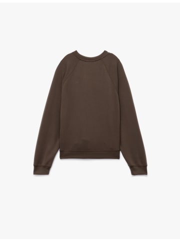 KOTON SWEATSHIRTS in Braun