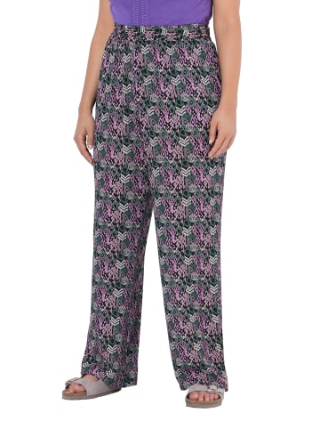 Ulla Popken Schlupfhose in schwarz