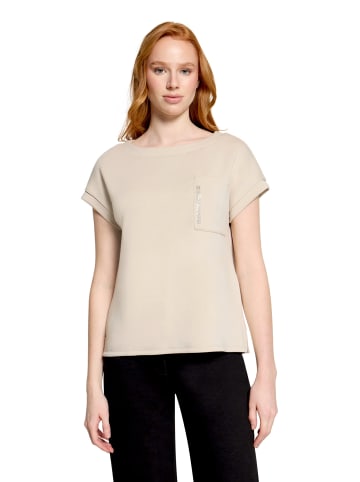 Betty Barclay Sweatshirt mit Seitenschlitzen in Beige