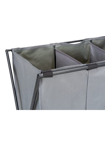 Wenko Wäschesammler Trio XL Grau, Wäschesammler Mod. Trio XL Grau in Grau