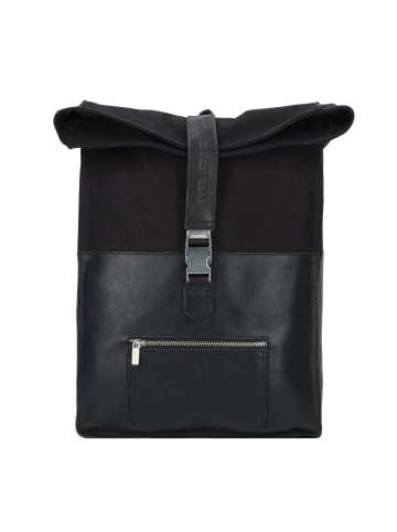 Cowboysbag Tarlton Rucksack Leder 55 cm Laptopfach in black