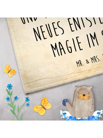 Mr. & Mrs. Panda Gästehandtücher Huhn Stolz mit Spruch in Vintage