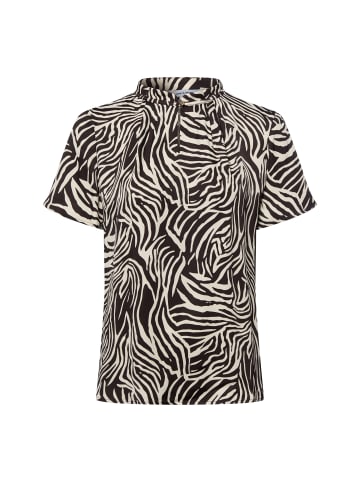 More & More Blusenshirt in schoko ecru - 0001