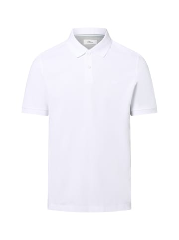 s.Oliver Poloshirt in weiß