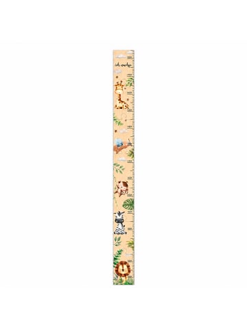 Messlatte "Dschungel" in Natur - 50-180 cm