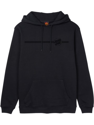 Santa Cruz Hoodie "Tonal Opus Dot Stripe Hood" in Schwarz