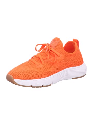 Marc O'Polo Damen- Schnürschuhe Recycled Fabric / SNEAKER in Rot