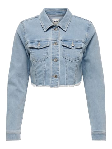 ONLY Jeansjacke in Light Blue Denim