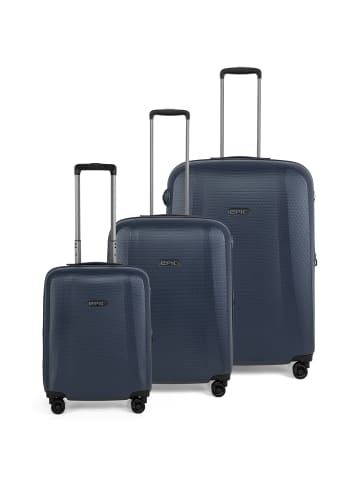 Epic GTO 5.0 4 Rollen Kofferset 3-teilig mit Dehnfalte in midnightblue