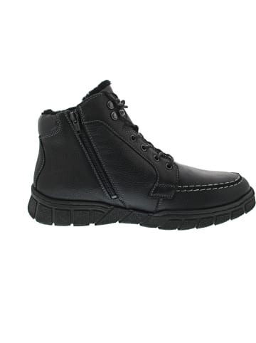 WALDLÄUFER H-Lino Schnürstiefel Schwarz