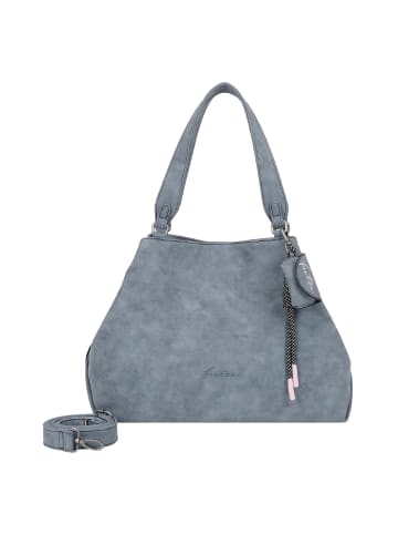 Fritzi aus Preußen Bitzi03 Shopper Tasche 43 cm in blue grey