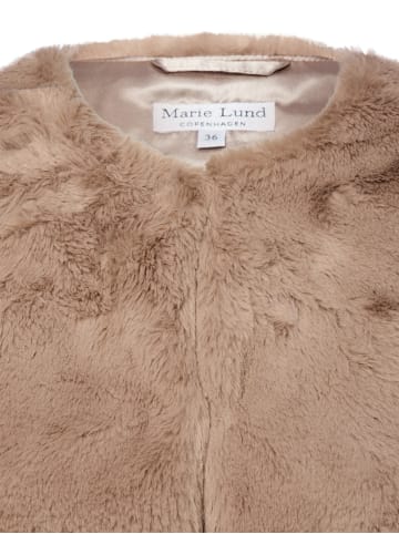 Marie Lund Weste Tilda in taupe - 0003