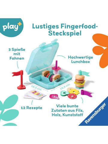 Ravensburger Ravensburger Steck- und Spiel-Set: Fingerfood in bunt