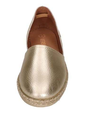 Verbenas Espadrilles CARMEN in goldfarben