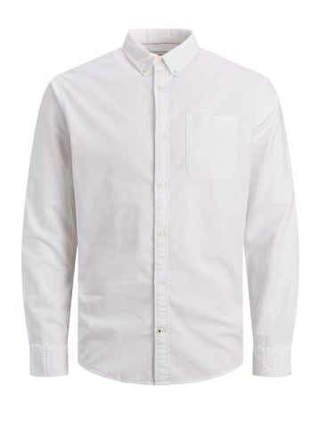 JACK & JONES PLUS Freizeithemd in White