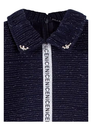 SOLANG Kleid in Navyblau