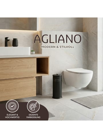 eluno Toilettenpapier Aufbewahrung AGLIANO ca. 14,5 x 37,5 x 14,5 cm (B/H/T)