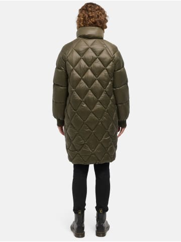Tazzio Steppmantel "F810" - Regular Fit - in Khaki