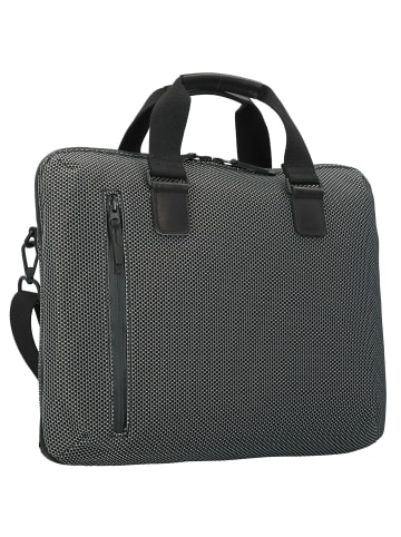 Jost Mesh Aktentasche 45 cm Laptopfach in silver