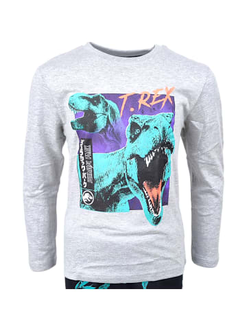 Jurassic World Schlafanzug Jurassic World in Grau