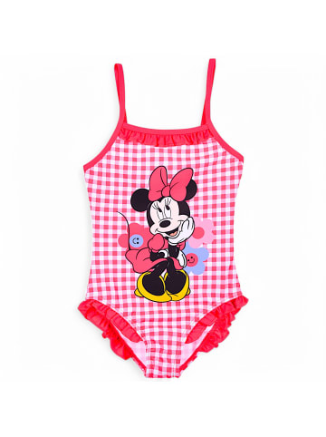 Disney Minnie Mouse Badeanzug Minnie Mouse kariert in Rot