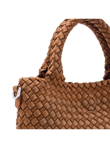 Les Visionnaires Elia Handtasche 30 cm cognac