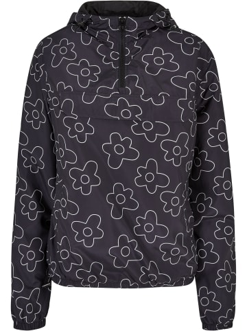 Urban Classics Windbreaker in blackflower