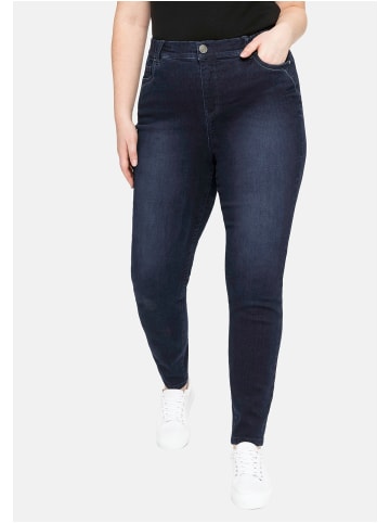 sheego Jeans in blue black Denim