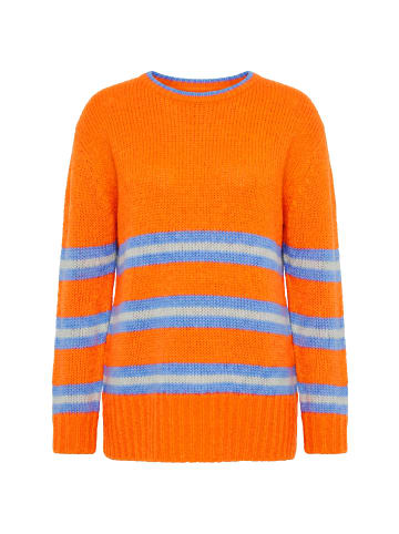 LAURASØN Pullover in neon orange