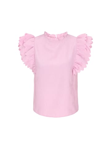 faina Top in bright pink