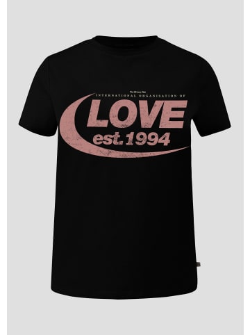 QS T-Shirt in 99D0_schwarz