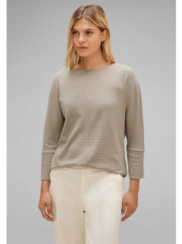 Street One Sweatshirt in spring sand melange